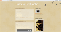 Desktop Screenshot of danieladelgobbo.blogspot.com