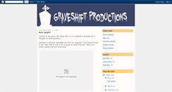 Desktop Screenshot of a1productions.blogspot.com