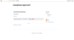 Desktop Screenshot of casopisscrapovani.blogspot.com