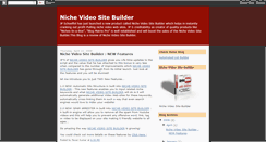 Desktop Screenshot of niche-video-site-builder-review.blogspot.com