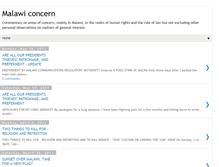 Tablet Screenshot of malawiconcern.blogspot.com