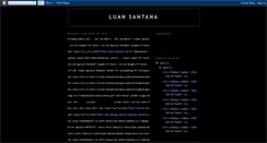 Desktop Screenshot of blog-luamsantana.blogspot.com