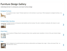 Tablet Screenshot of furnituredesigngallery.blogspot.com