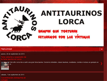 Tablet Screenshot of antitaurinoslorca.blogspot.com