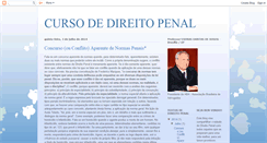 Desktop Screenshot of estudosdedireitopenalpartegeral.blogspot.com