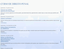 Tablet Screenshot of estudosdedireitopenalpartegeral.blogspot.com