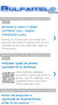 Mobile Screenshot of bulfaitelooutros.blogspot.com