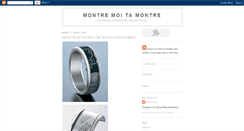 Desktop Screenshot of montre-moi-ta-montre.blogspot.com