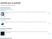 Tablet Screenshot of montre-moi-ta-montre.blogspot.com