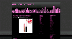 Desktop Screenshot of onintimate.blogspot.com