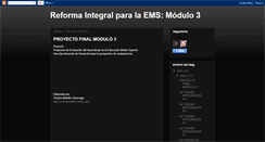 Desktop Screenshot of modulo3riems.blogspot.com