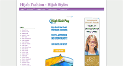 Desktop Screenshot of hijab-fashion-styles.blogspot.com