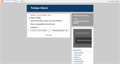 Desktop Screenshot of newtempolibero.blogspot.com