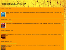 Tablet Screenshot of nrgdrinkeuphoria.blogspot.com