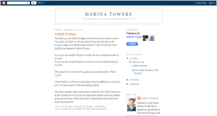 Desktop Screenshot of marinatowers.blogspot.com