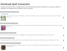 Tablet Screenshot of overbrookquiltconnection.blogspot.com