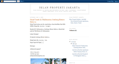 Desktop Screenshot of iklanpropertijakarta.blogspot.com