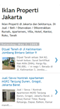 Mobile Screenshot of iklanpropertijakarta.blogspot.com