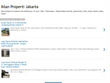 Tablet Screenshot of iklanpropertijakarta.blogspot.com