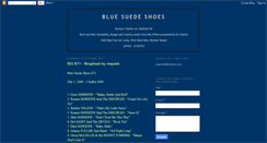 Desktop Screenshot of bluesuedeshoes-libellule.blogspot.com