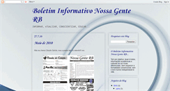 Desktop Screenshot of nossagenterb.blogspot.com