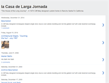 Tablet Screenshot of lacasadelargajornada.blogspot.com