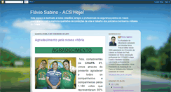 Desktop Screenshot of flaviosabino-acshoje.blogspot.com
