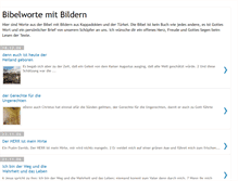 Tablet Screenshot of bibelworte.blogspot.com