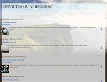 Tablet Screenshot of convictosoualienados.blogspot.com