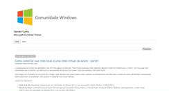 Desktop Screenshot of comunidadewindows.blogspot.com