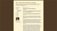 Desktop Screenshot of mrswaldsclass.blogspot.com