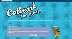 Desktop Screenshot of catbeardthepirate.blogspot.com