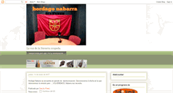 Desktop Screenshot of alavaestadodenavarra.blogspot.com