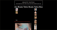 Desktop Screenshot of beauty-tattoo.blogspot.com