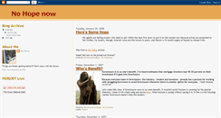 Desktop Screenshot of nohopenow.blogspot.com