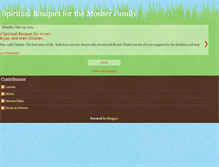 Tablet Screenshot of mosherspiritualbouquet.blogspot.com