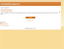 Tablet Screenshot of campbellsoupgroup.blogspot.com