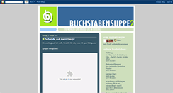 Desktop Screenshot of buchstabensuppe2.blogspot.com