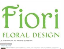 Tablet Screenshot of fiorifloraldesign.blogspot.com