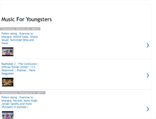 Tablet Screenshot of musicforyoungsters.blogspot.com