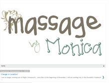 Tablet Screenshot of massagebymonica.blogspot.com