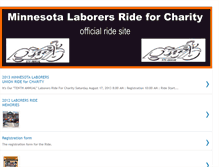 Tablet Screenshot of mnlaborersride.blogspot.com