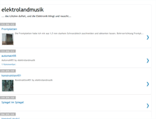 Tablet Screenshot of elektrolandmusik.blogspot.com