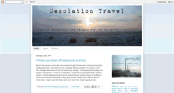 Desktop Screenshot of desolationtravel.blogspot.com
