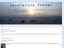 Tablet Screenshot of desolationtravel.blogspot.com