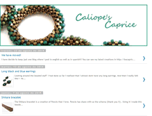 Tablet Screenshot of caliopescaprice.blogspot.com