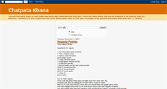 Desktop Screenshot of chatpatakhana.blogspot.com