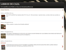 Tablet Screenshot of cazaylibros.blogspot.com