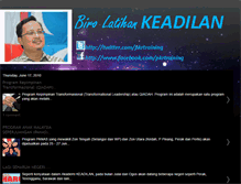 Tablet Screenshot of keadilan-training.blogspot.com