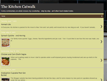 Tablet Screenshot of kitchencatwalk.blogspot.com